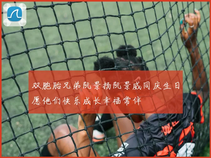 双胞胎兄弟阮景扬阮景威同庆生日愿他们快乐成长幸福常伴